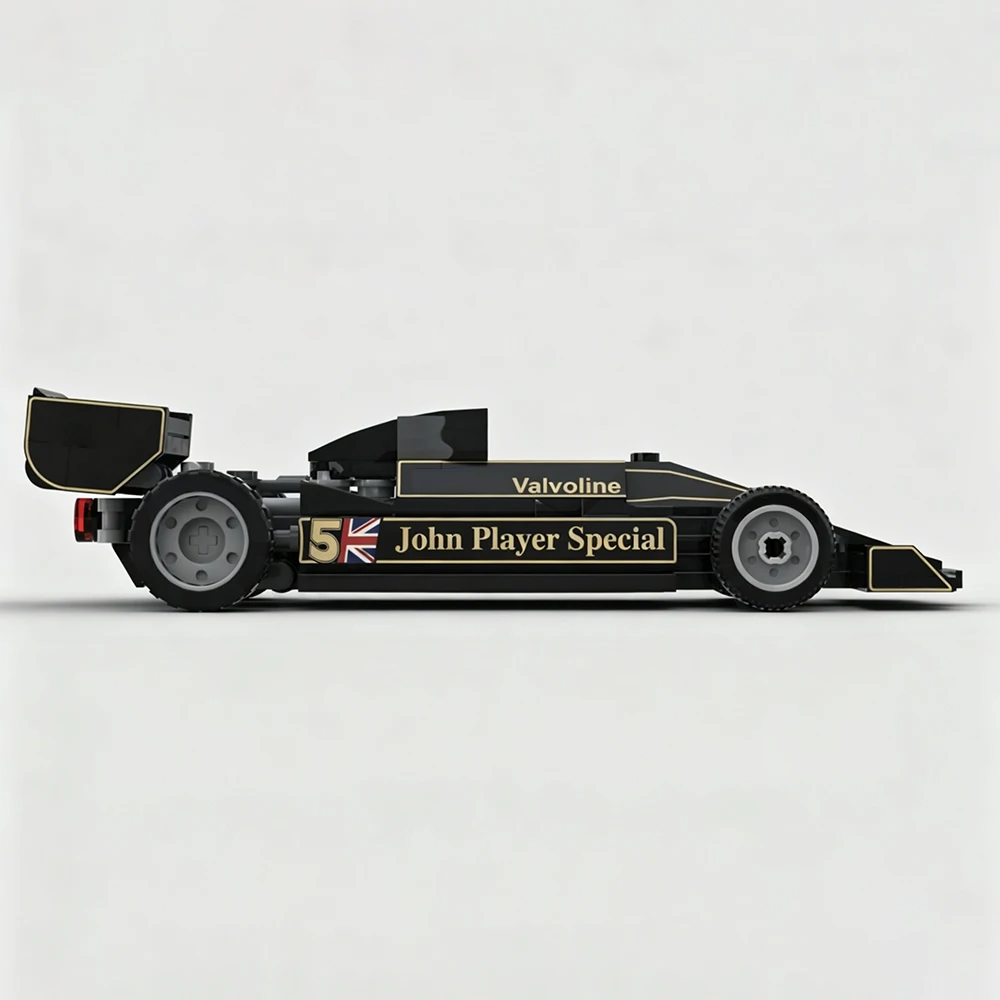 Фото Новая модель MOC Speed ​ ​ Конструктор-модель гоночного автомобиля Lotus 78 серии 1977 года, DIY, для сборки, коллекционный подарок для взрослых №2