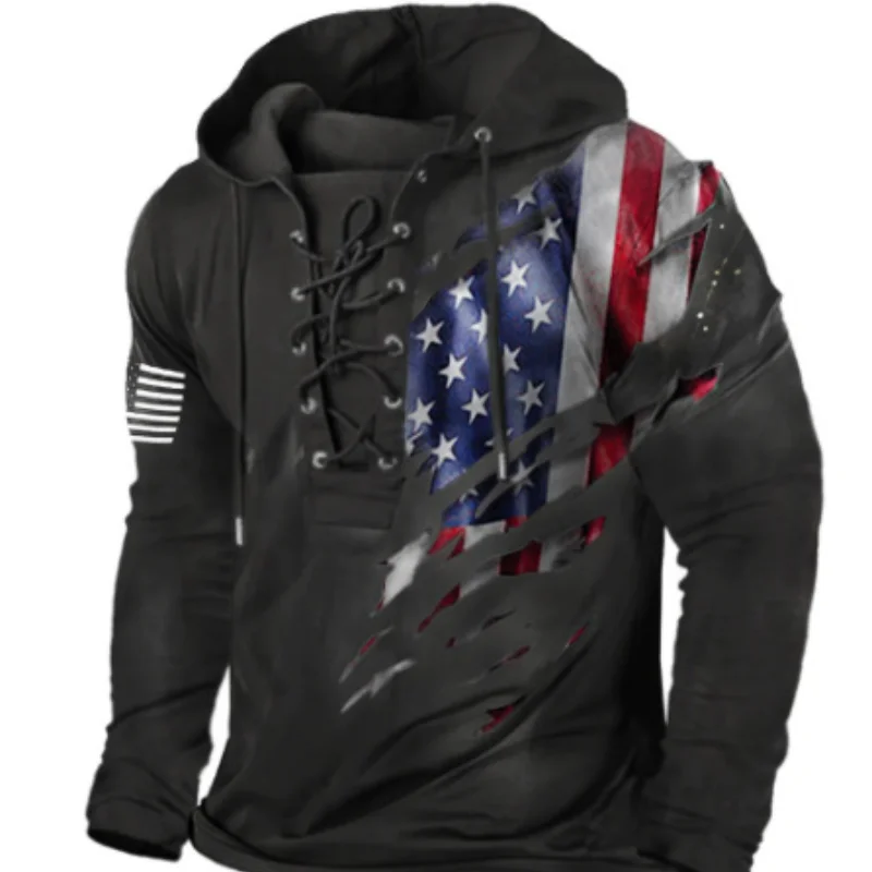 

Y2k модная блузка 2023, мужские топы, Винтажная футболка с 3D-принтом и длинным рукавом, толстовки большого размера, мужская одежда в стиле хип-хоп