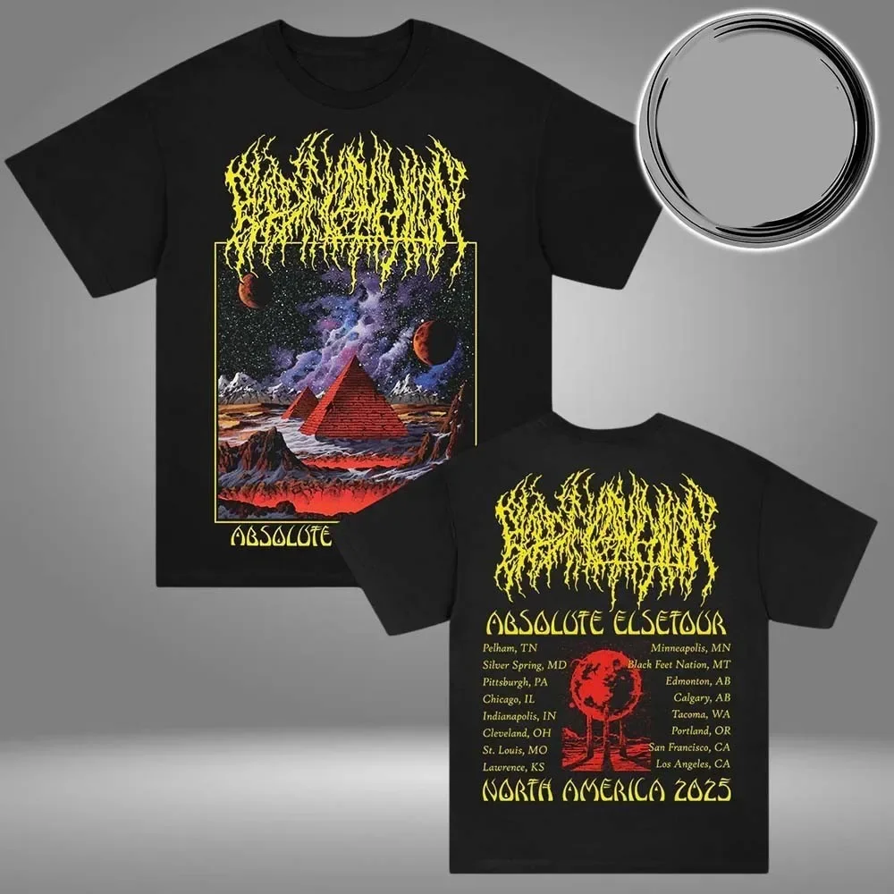 Фото Двусторонняя футболка Blood Incantation Absolute Elsewhere Summer 2025 Tour №1