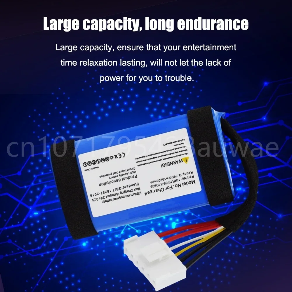 Сменный аккумулятор 3 7 В 10200 мАч для JBL Charge4 детали динамика Charge 4 ID998 IY068 SUN-INTE-118