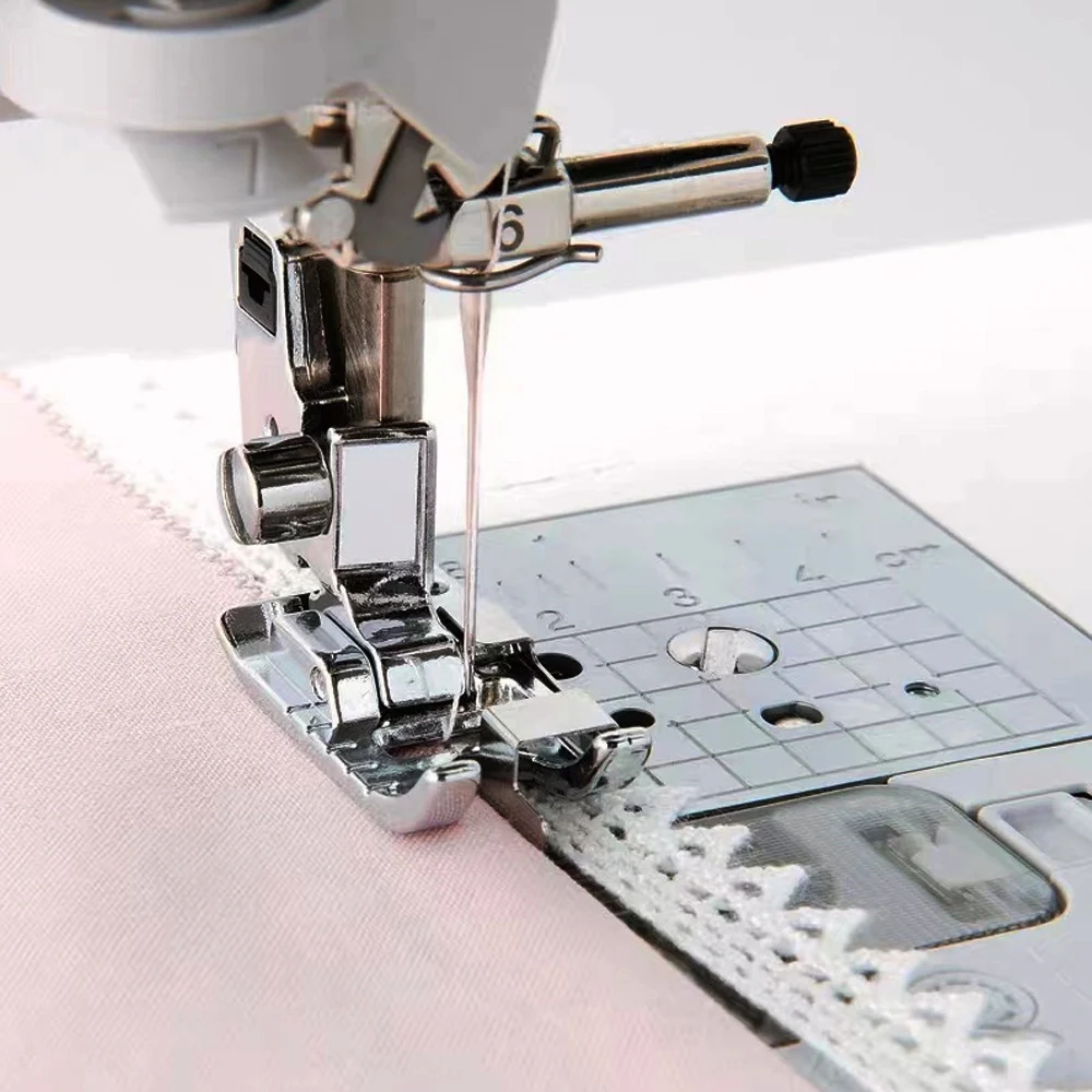 

1PC Sewing machine accessories Overlock Vertical presser feet foot Overcast for Brother Janome Snap on Foot#SA135 5BB5256