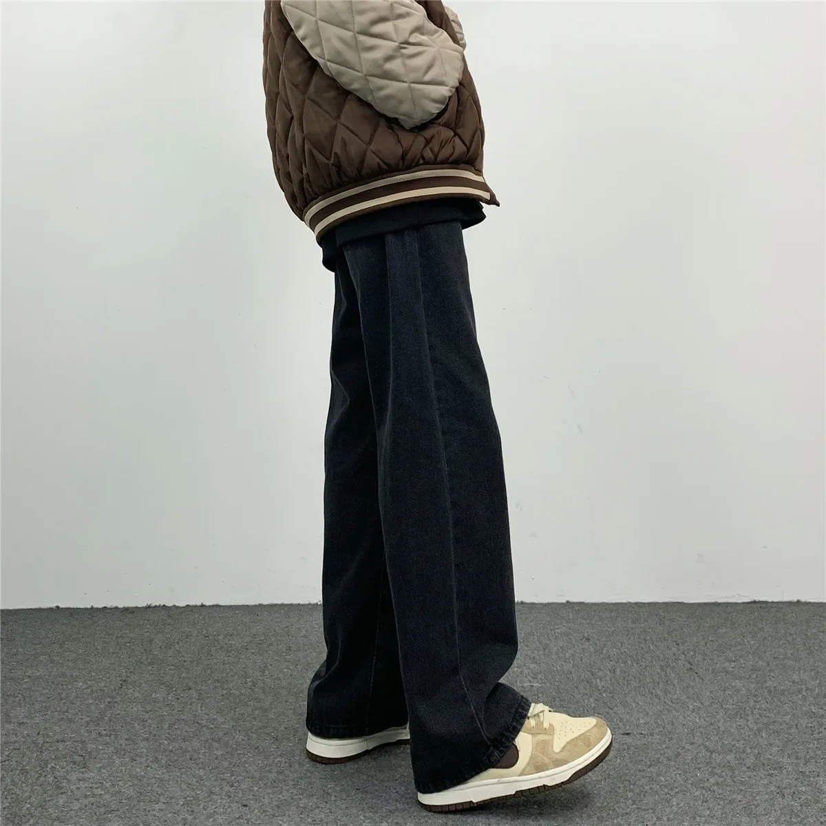 JEAN MAN Hip Hop Retro Japanese Trend Straight Pants Women's Jeans High Street Jeans Men's Loose Jeans Street Pants Y2k Pants