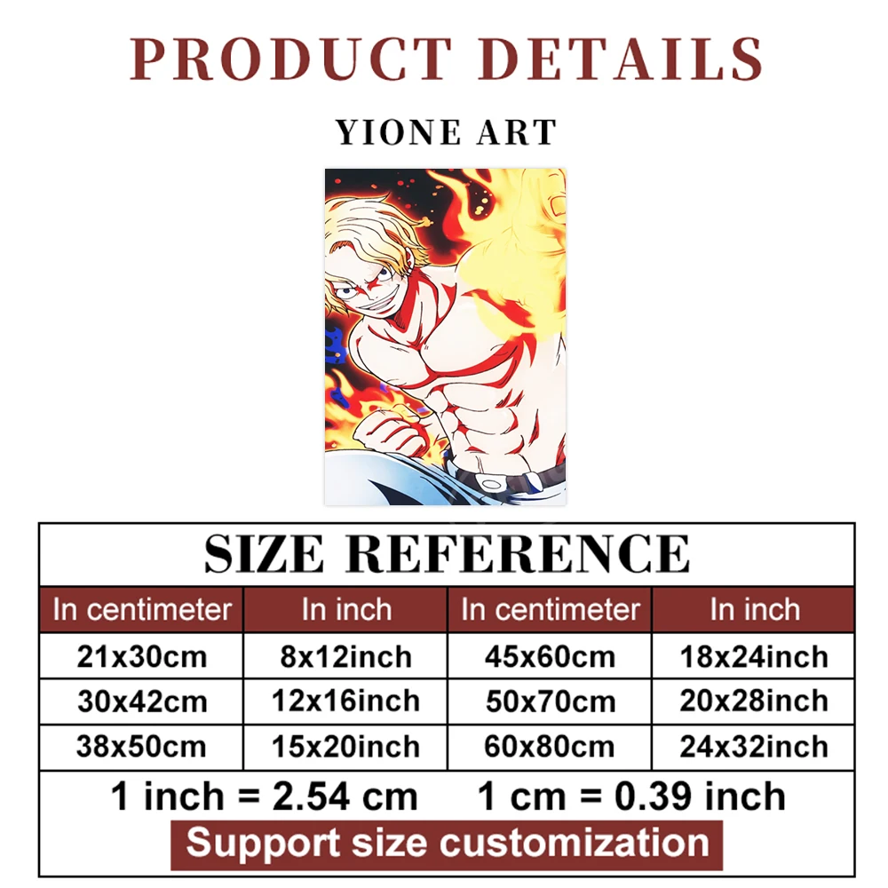 Холст Аниме картины франки One Piece настенный Луффи искусство Сабо домашний Декор