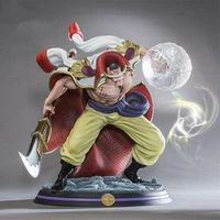 genuine ong piece action figure gk whitebeard pirates ace luffy statue out of print model boxed toy