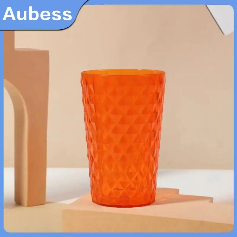 

One Injection Molding Cup Circular Base Thickened Design Colorful Water Cup Crystal Clear And Transparent Nail Cup Water Cup