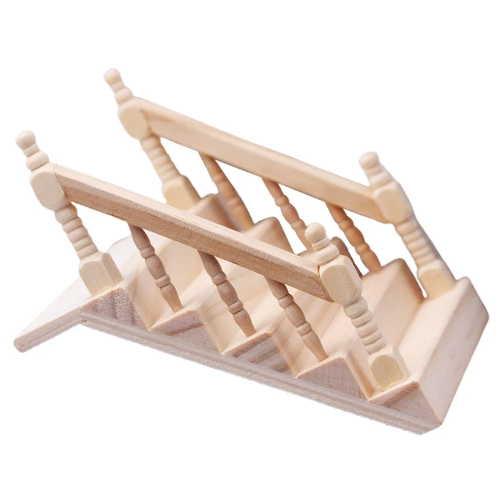 

Mini Staircase Desktop Ornament Mini Wooden Staircase Mini House Decoration