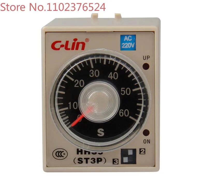 

HHS5-B (ST3PA-B) 1S/10S/60S/6M time delay relay JSZ3A-B