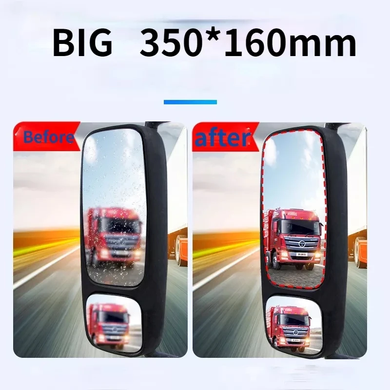 2 шт. непромокаемая Антибликовая Защитная пленка на боковое стекло автомобиля