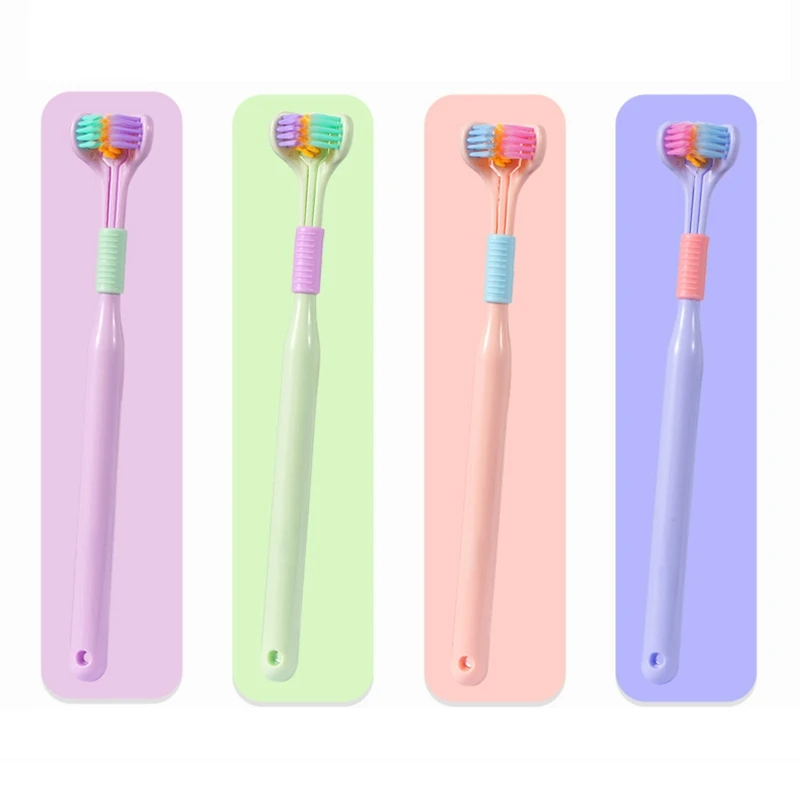 

Three-sided Bristles Protect Fragile Gums for Sensitive Teeth and Gums for Sensitive for Nano Toothbrush Oral Care