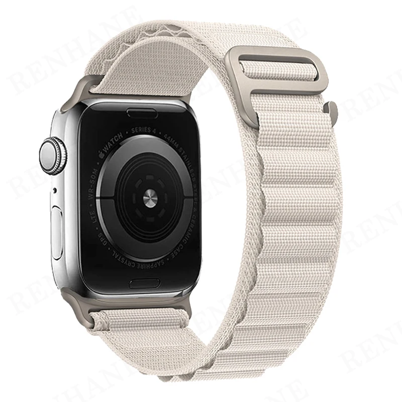 Alpine Loop Strap for Apple Watch Band 49mm 45mm 41mm 44mm 40mm Nylon Watchband Bracelet Belt Iwatch Series Ultra 3 4 5 SE 6 7 8