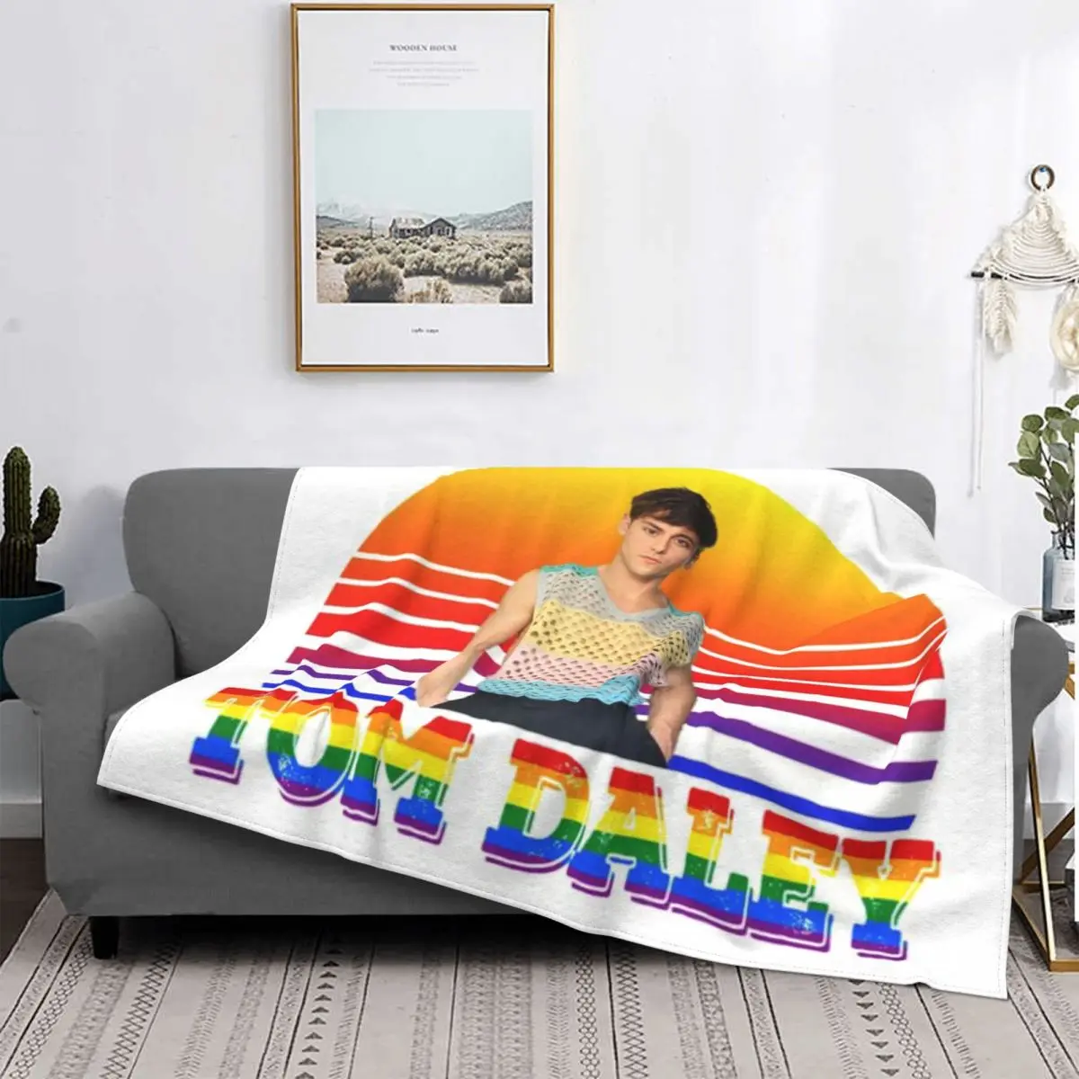 Ультрамягкое Флисовое одеяло Tom Daley An