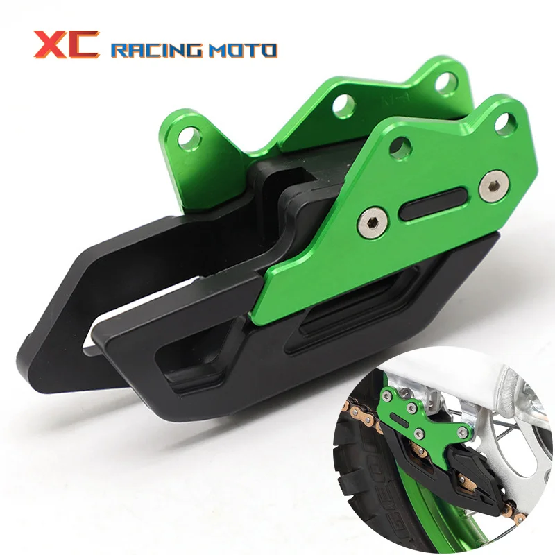 

Motorcycle CNC Chain Guide Guard Protector For Kawasaki KX250F KX450F KX 250F 450F KXF 250 450 2009 2010 2011 2012 2013-2018