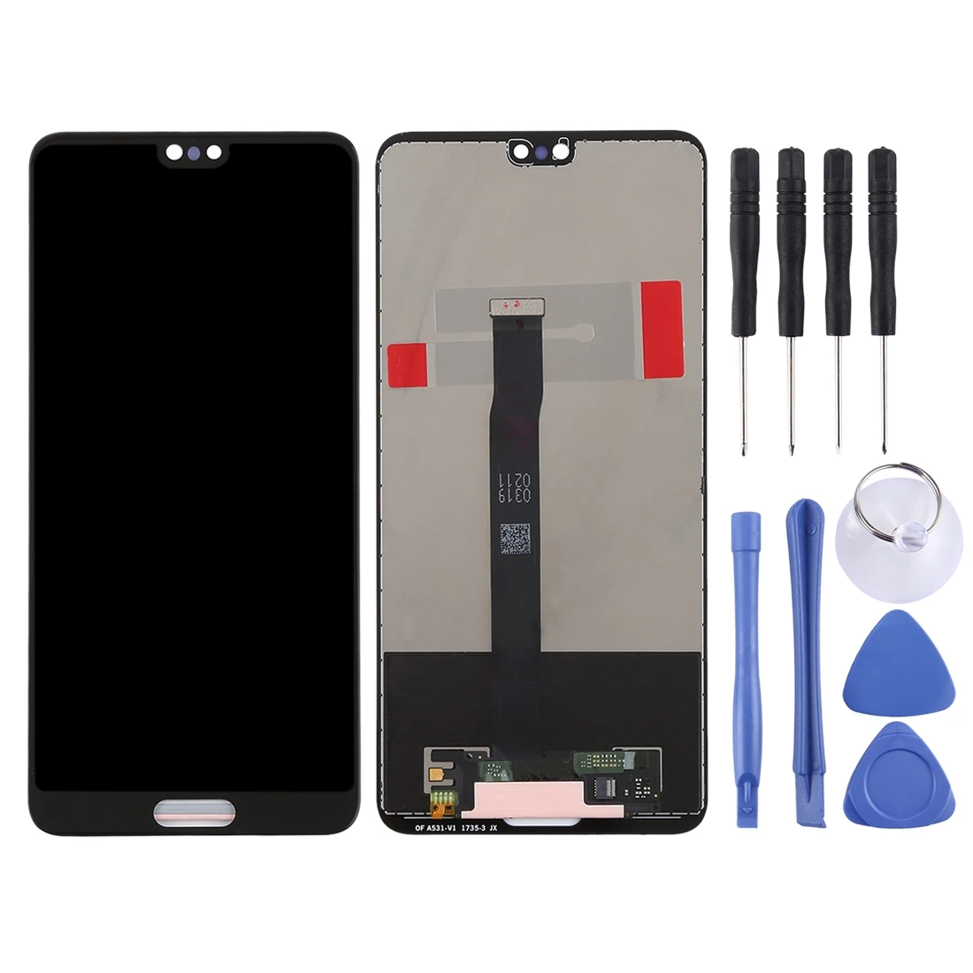 

LCD Display Screen Digitizer Full Assembly for Huawei P20 Free Tools