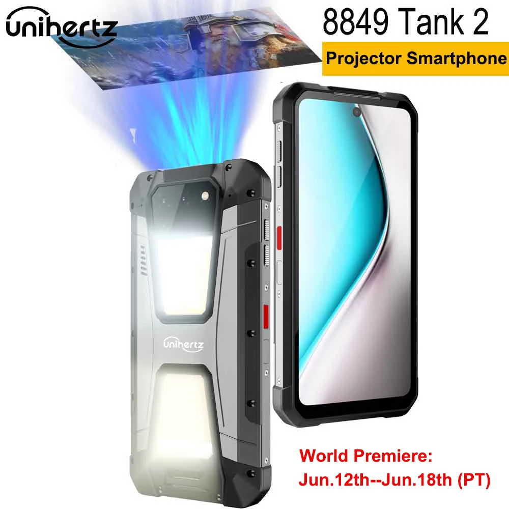 Прочный проектор Unihertz 8849 Tank 2, 22 Гб ОЗУ, 256 Гб ПЗУ, 15500 МП, освещение для кемпинга, 64 мп, супер ночное видение, G99, мАч, поддержка SD, TF - купить по выгодной цене - Топ-200 товаров с Али