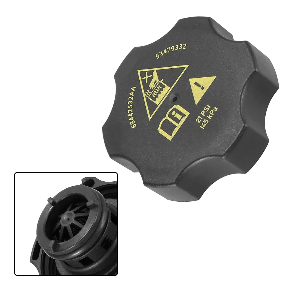 

Cover Reservoir Cap Garden Indoor 1 Pc 53479332 68249136AA 68442532AA Accessories Engine Parts Plastic Radiator