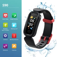 s90 smart bracelet for children sport wristband universal pedometer heart rate sleep monitoring bracelet waterproof for fitness