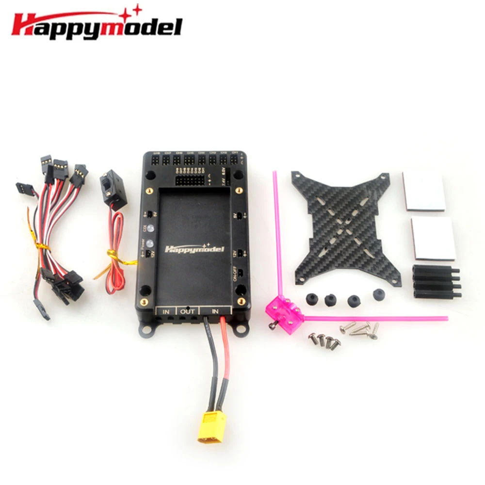 

Happymodel Servo Distribution Board 3S 15V Steering Gear Rudder Distributor Section Module for RC FPV Fixed Wing Drone