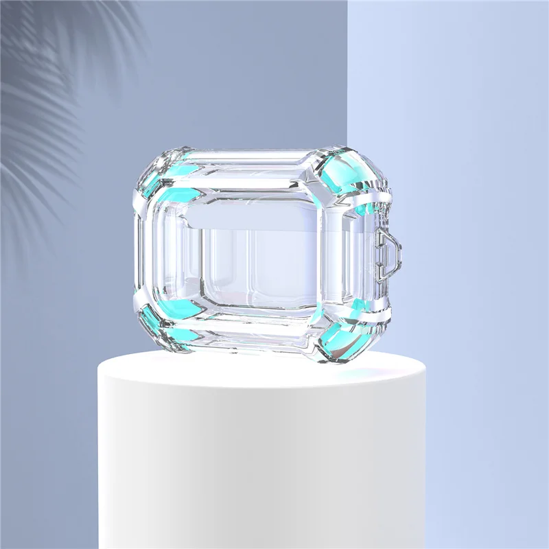 

Air Pro 2 Чехол панцирь робот бампер ударопрочный Прозрачный чехол для Apple AirPods 3 Air Pods Pro 2 Силиконовый Прозрачный ударопрочный чехол