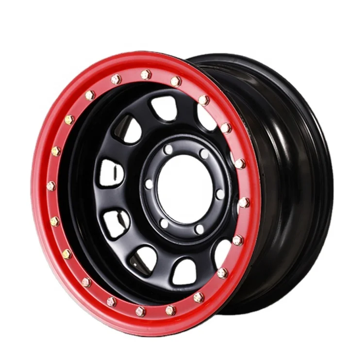 

Factory Supply 16inch 5/127 Beadlock Steel Rim Wheel