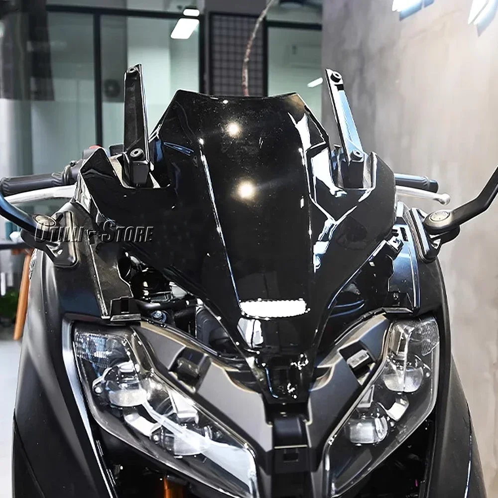 Для мотоцикла Yamaha T-Max 560 T-MAX560 T-MAX TMAX560 2023 2024 Новинка глянцевая черная передняя