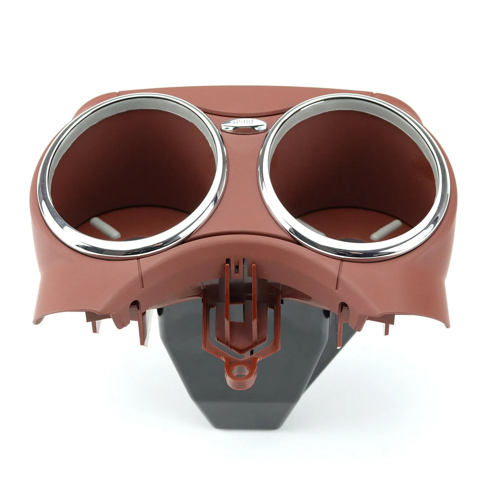 

Автомобильный Центральный стакан для воды красного и коричневого цвета для Mercedes-Benz CLS C219 06-11, держатель для двух стаканчиков, кронштейн ...