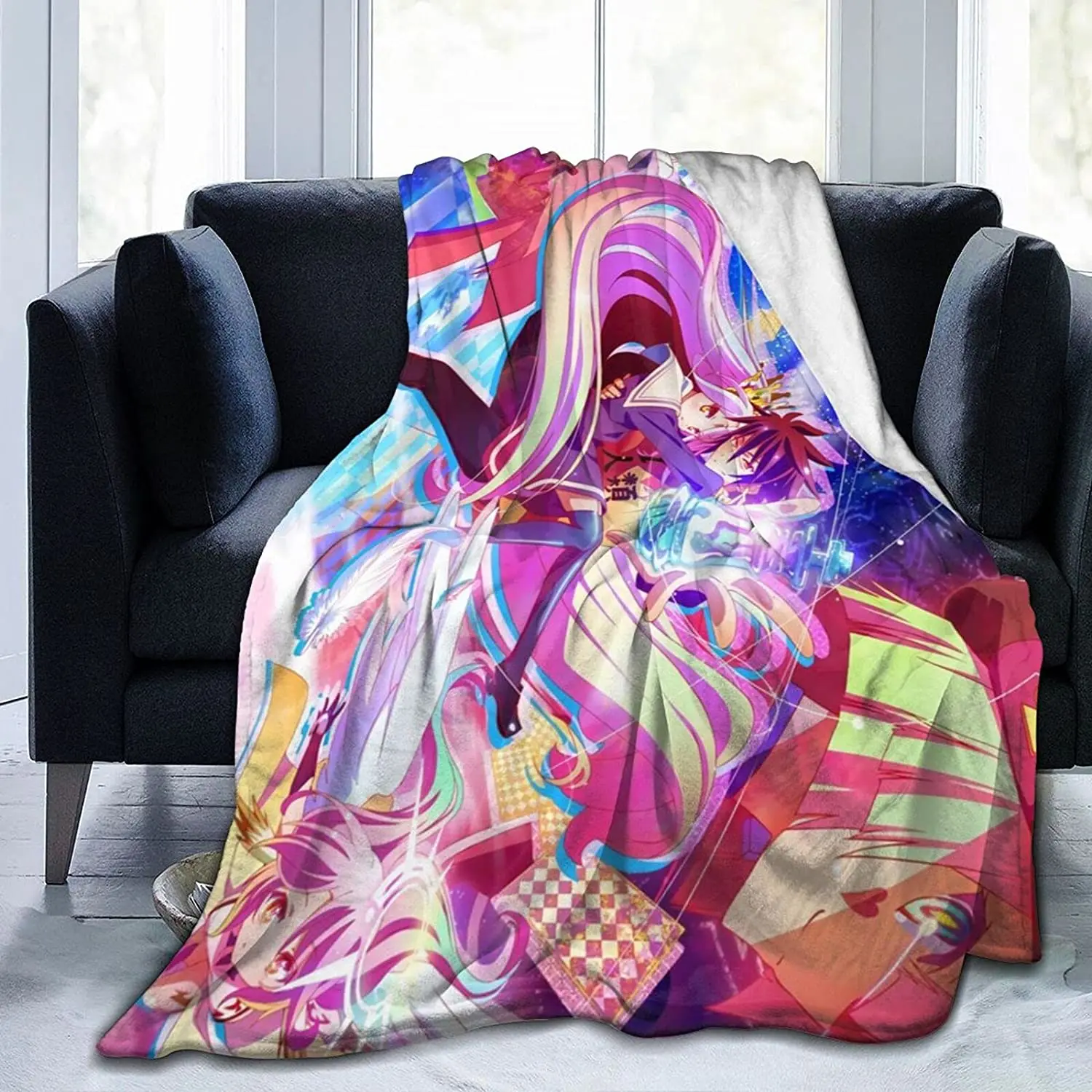 

Chlammy Zell Fluffy Soft and Comfortable Blanket, Anime Warm Embrace of Sympathy
