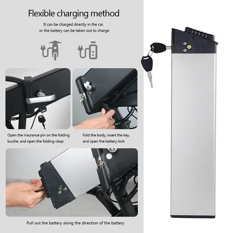 Литий-ионные аккумуляторы Samebike LO26 20LVXD 48 В 20 Ач 14 10