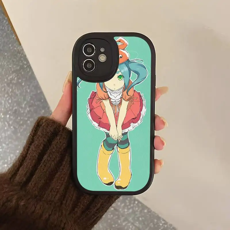 Monogatari Yotsugi Ononok Phone Case Hard Leather Phone Case For iPhone 14 13 12 Mini 11 14 Pro Max Xs X Xr 7 8 Plus 6 6s