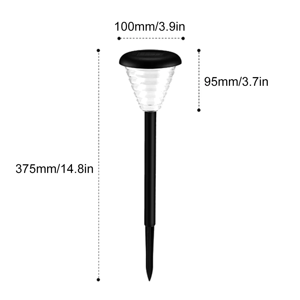 Новая искусственная Солнечная Ландшафтная дорожка светильник на солнечной
