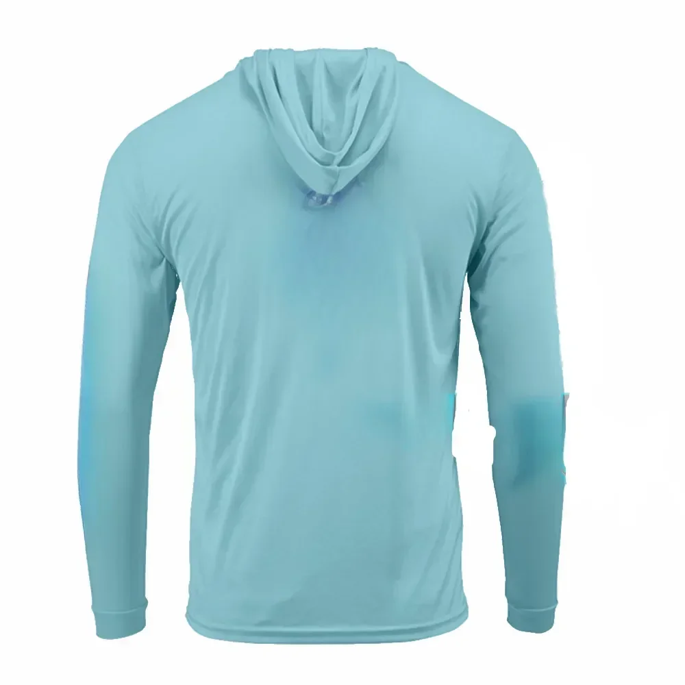 Рубашка для рыбалки рубашка с защитой от ультрафиолета длинный рукав трикотаж