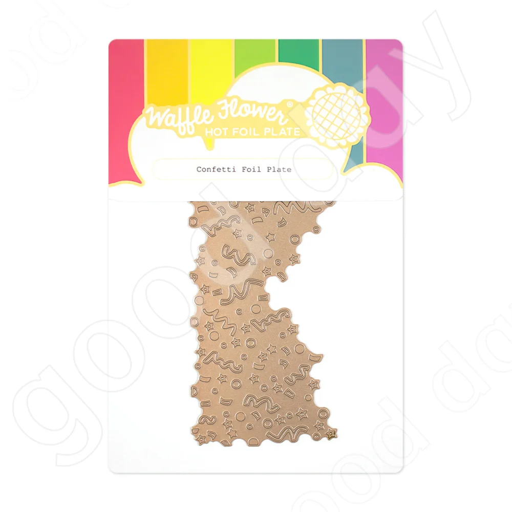 

Confetti Metal Cutting Hot Foil Scrapbook Diary Decoration Embossing Template Diy Greeting Card Handmade Hot Sale New Arrival