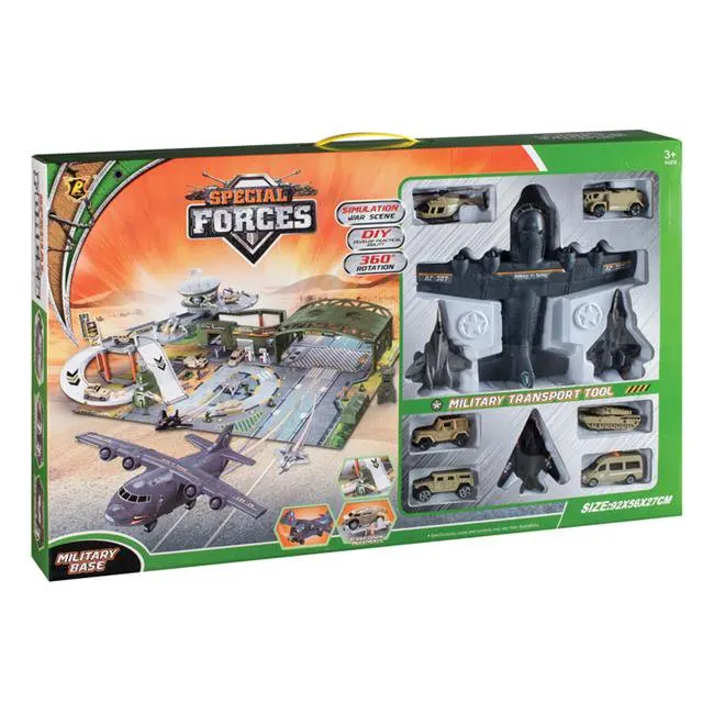 

Special Forces Multi-color Military Base Playset W/ Accessories, Children 3+ years