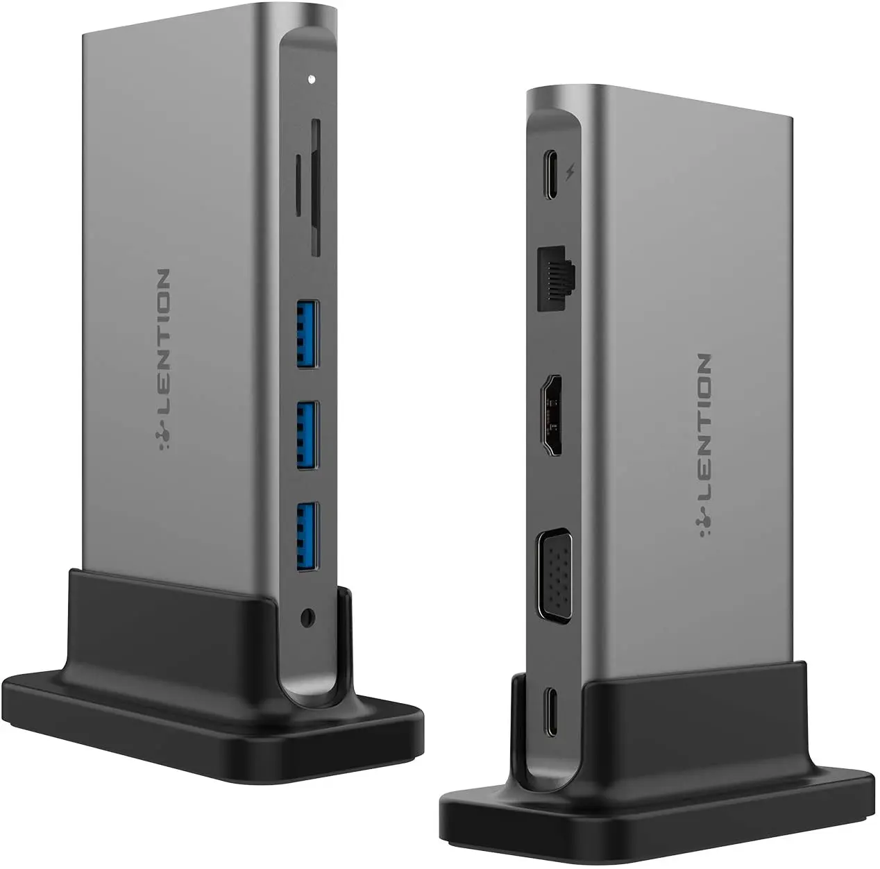 

USB C Hub Docking Station TypeC HDMI 4K 60Hz PD VGA USB 3.0 2.0 for MacBook Pro Mac Air/Surface Type-C Dock Splitter
