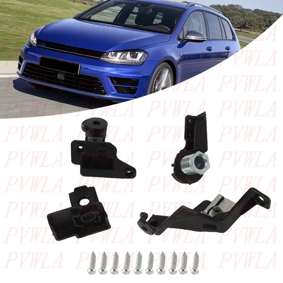 

Для VW Golf 7 2014 2015 2016 2017 автомобильные аксессуары передний бампер кронштейн фары ремонтный комплект 5G0998225 5G0998226