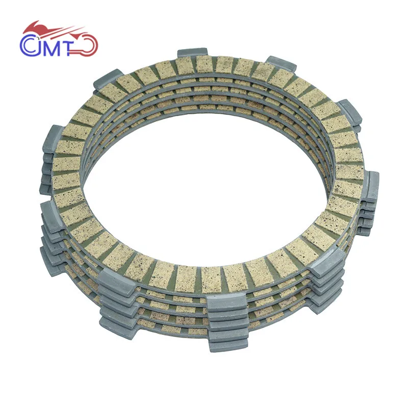 

Для Yamaha XT225 Serow 1992-2000 TTR225 1999-2004 TTR230 2005-2022 комплект фрикционных дисков сцепления 5 шт.