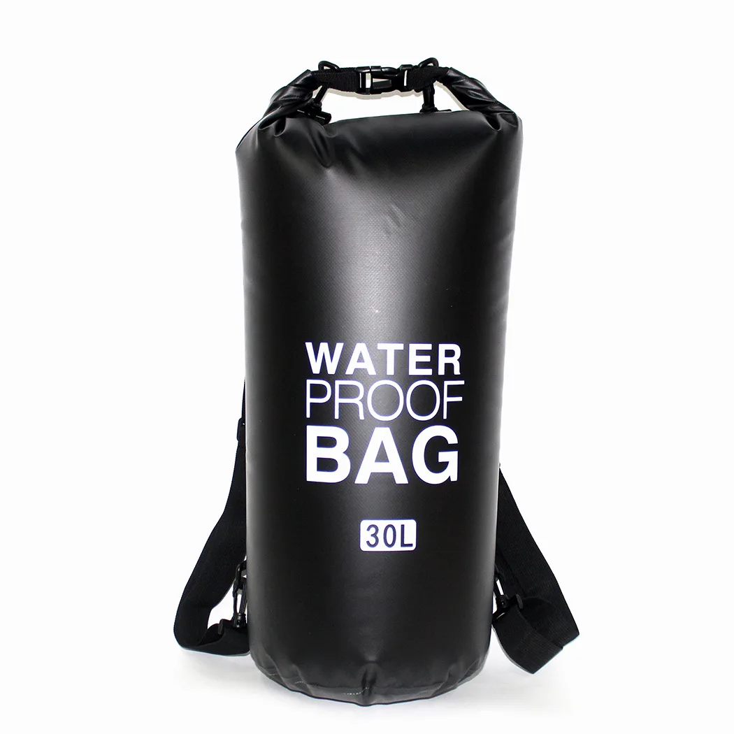 500D PVC 2L-30L Waterproof Swimming Bag Dry Sack Fishing Boating Kayaking Storage Drifting Rafting Bag  Bolsa Impermeable