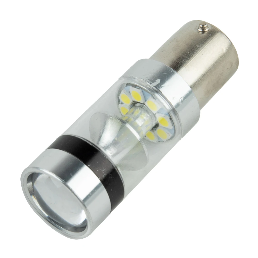 

2PCS 100W 1156 LED Stop Reverse Light Canbus Bulb BA15S 382 P21W XBD Bright Turn Signal Lamp Car Truck Lighting Accessories