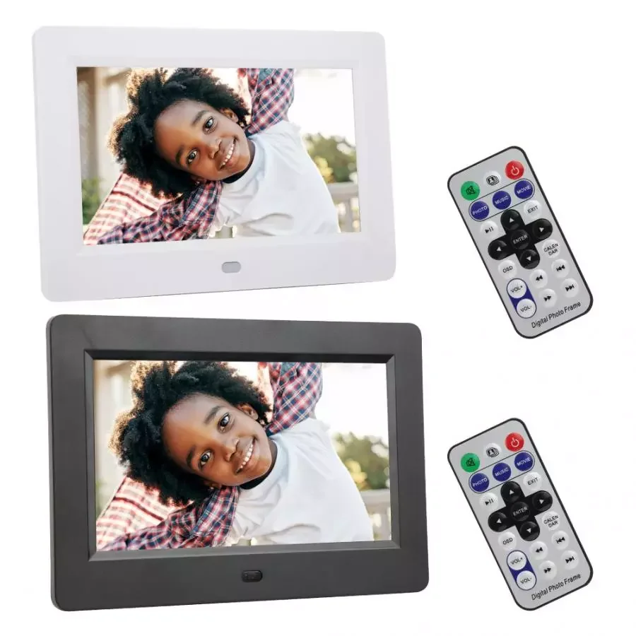 

Digital Photo frame 7 inch HD Digital Photo Frame Screen Multiple Languages Screens Ratio 16:9 marco de fotos digital