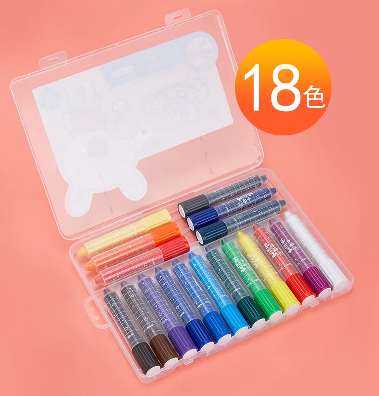 Watercolor Pen Student Stationery Water Color Crayons 0095