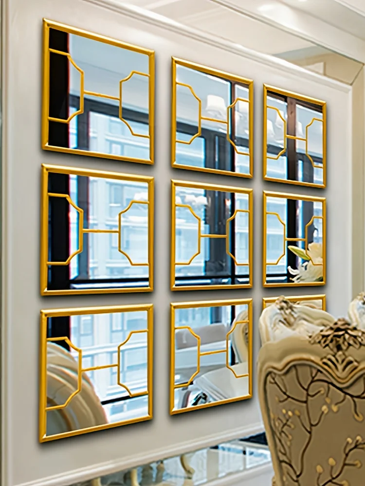 

Decorative Wall Mirrors Home Decoration Accessories Irregular Makeup Mirror Makeup Aesthetic Espejo 3d Wall Sticker Wall Decor