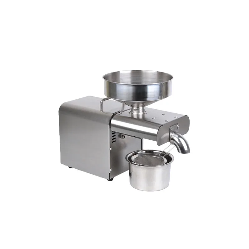 

1500W 110V/220Vautomatic oil press machine,oil presser Home ,stainless steel seed oil extractor,Mini Cold hot oil press machine