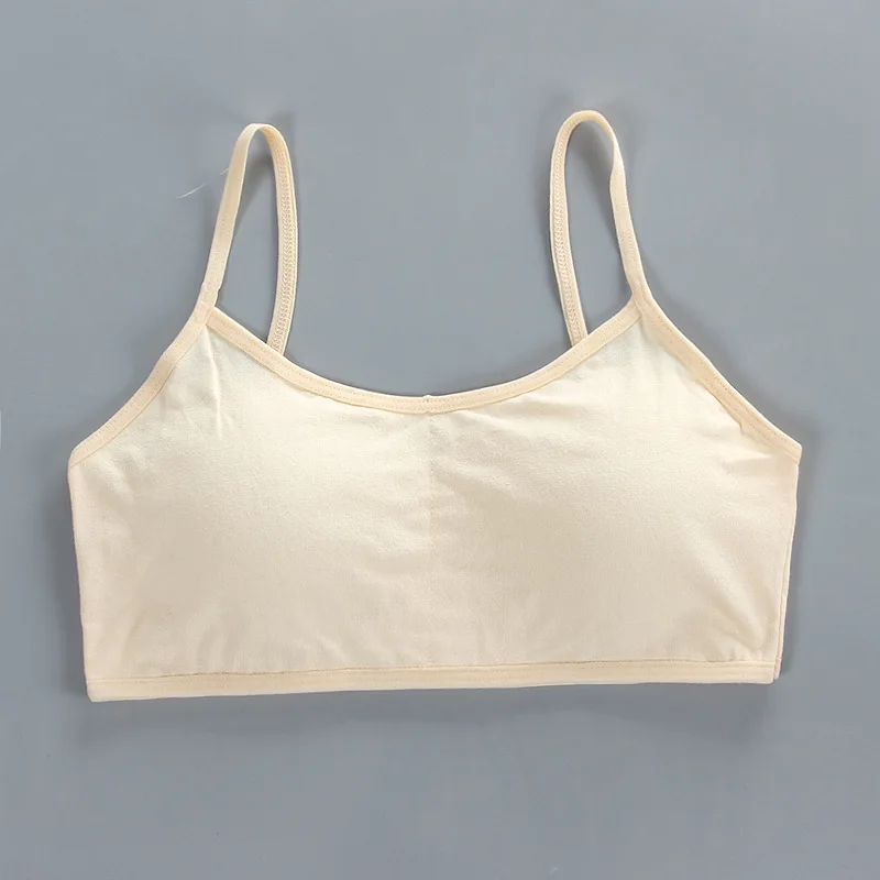 

2pc Bra for Girls Teen Girl's Sport Training Bras Top Vest Crop Underwear Lingerie 7-14T Teenager White Black Teens Clothing 10