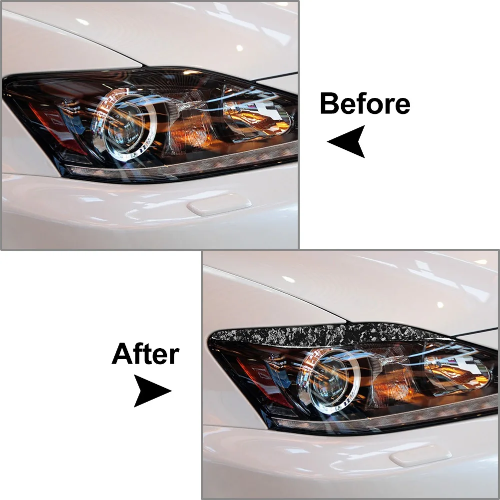 Декоративная накладка на переднюю фару для Lexus IS250 IS350 2006 2007 2008 2009 2010 2011 2012