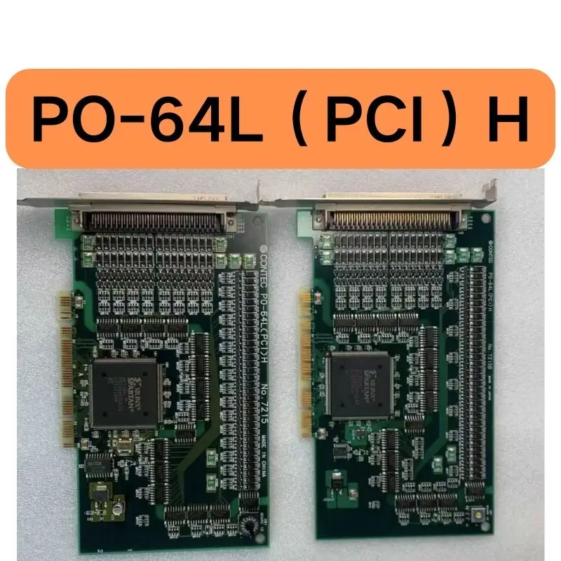 Фото Проверенная карта сбора данных PO-64L (PCI) H NO.7215B в хорошем состоянии, функциональность сохранена. №2