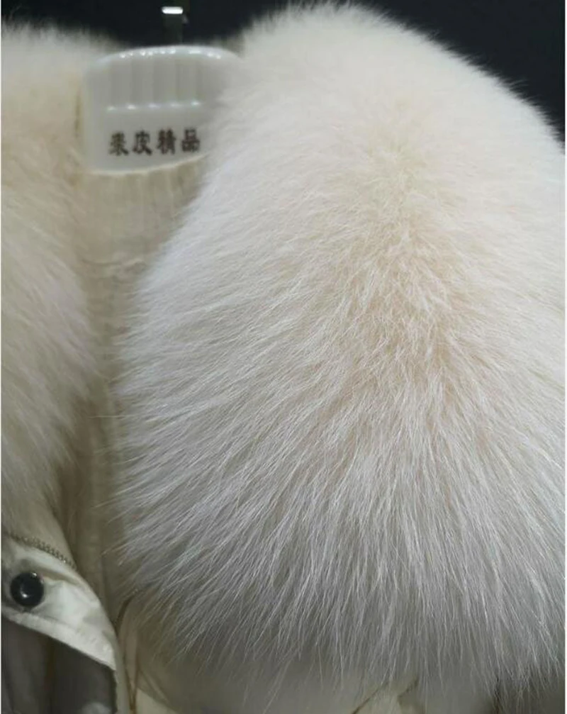 Парка пуховая женская с искусственным мехом теплая непромокаемая куртка-пуховик