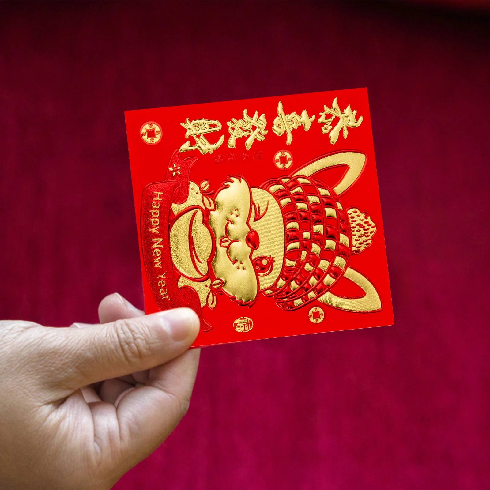 

Red Envelopes Money Year New Chinese Packet Envelope Packets Festival Zodiac Rabbitspring Lucky Hong Bao Lunar Pocket Paper Cash