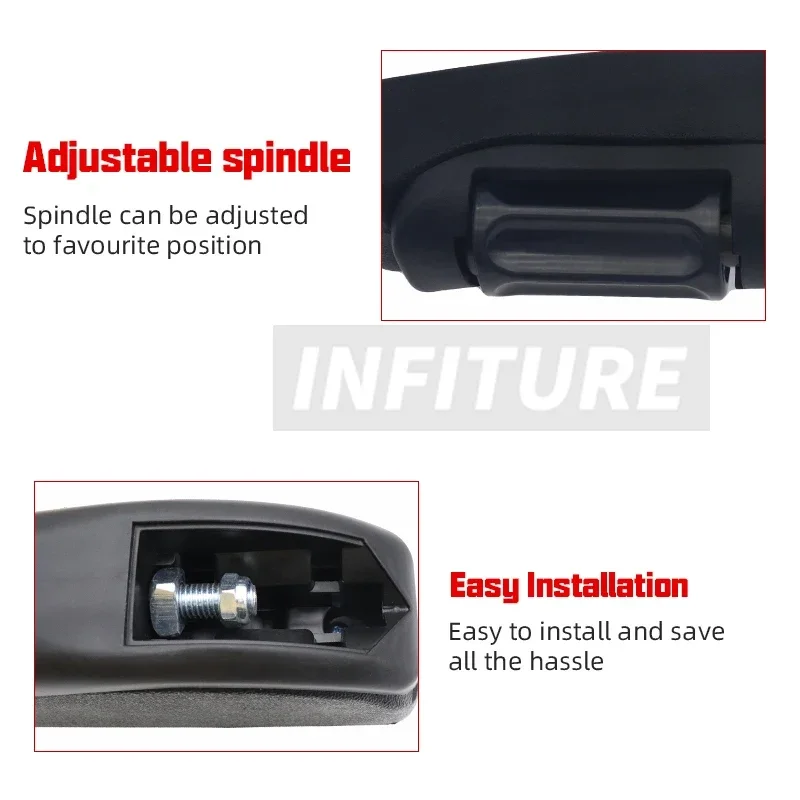 Универсальный регулируемый подлокотник для автомобильного сиденья левый/правый