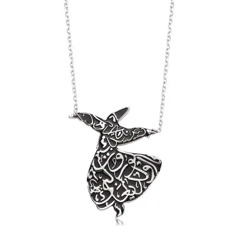 

Tevuli 925 Sterling Silver Whirling Dervish Lady Necklace