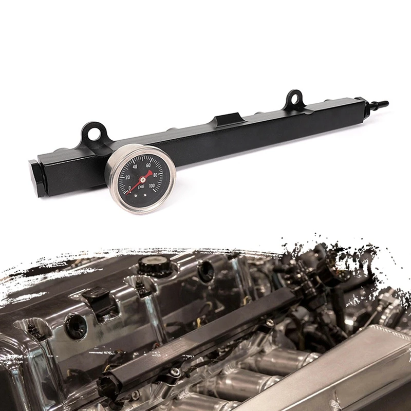 Высокая топливная шина серии K с комплектом манометра топлива для Honda Civic Acura Swap K20