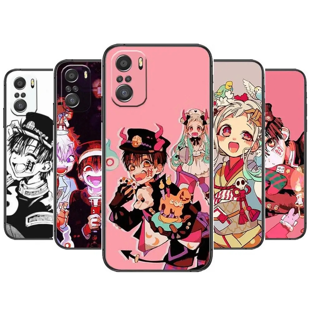 

Toilet bound Hanako kun Anime For Xiaomi Redmi Note 10S 10 9T 9S 9 8T 8 7S 7 6 5A 5 Pro Max Soft Black Phone Case